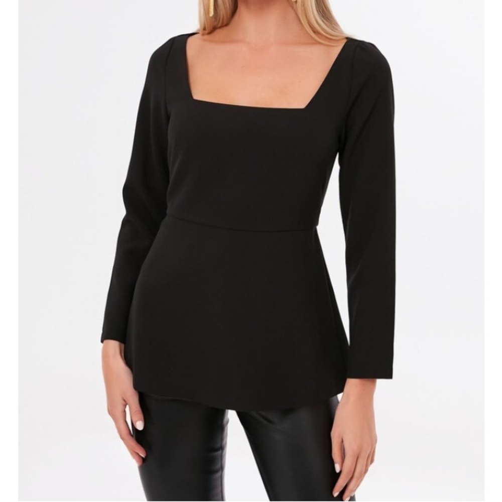 Pomander Place Black Simone Top